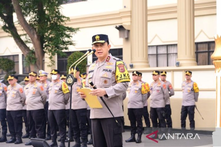 Kapolda Jambi tekankan integritas dan pofesionalitas di lapangan