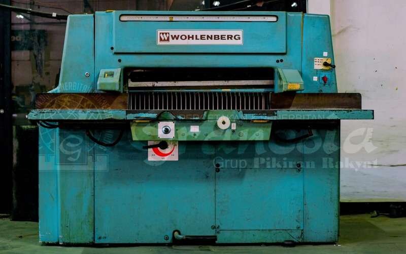 Mesin pemotong kertas Wohlenberg